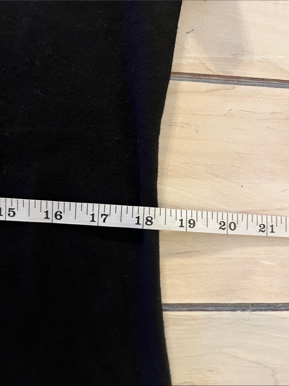 Tommy Hilfiger Black T-Shirt Dress with Light Blue Pocket and Red-White Trim - Picture 7 of 10
